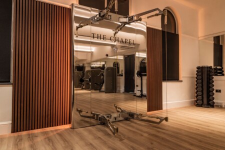 the main personal training studio