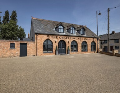 The exterior of the Chapel wellness studios private personal training gym