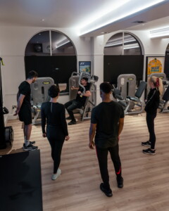 Bootcamp with PT Max Sutton in the main studio at the Chapel