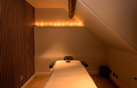 One of our two treatment rooms avialable to hire at the Chapel in Towcester