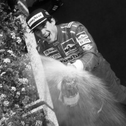 Winner Ayrton Senna (BRA).
Belgian Grand Prix, Spa, 25 August 1991.